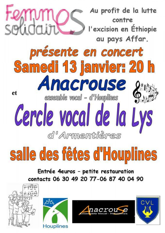 Concert Femmes solidaires